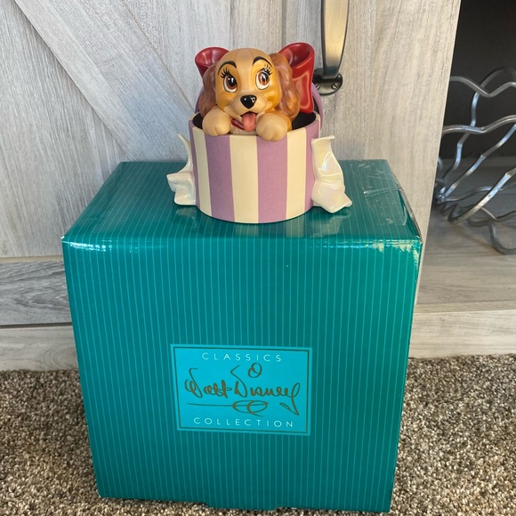 DISNEY FIGURINE LADY AND THE TRAMP "LADY" 4” Pristine ORIGINAL 1999 - Picture 3 of 10